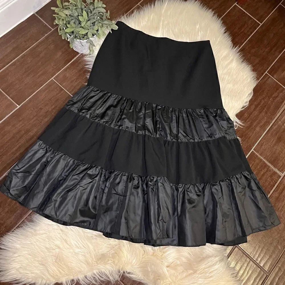 Valentine black circle skirt s 12